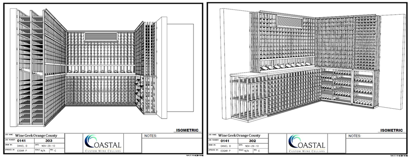 Wine Cellar Construction Orange County California Project