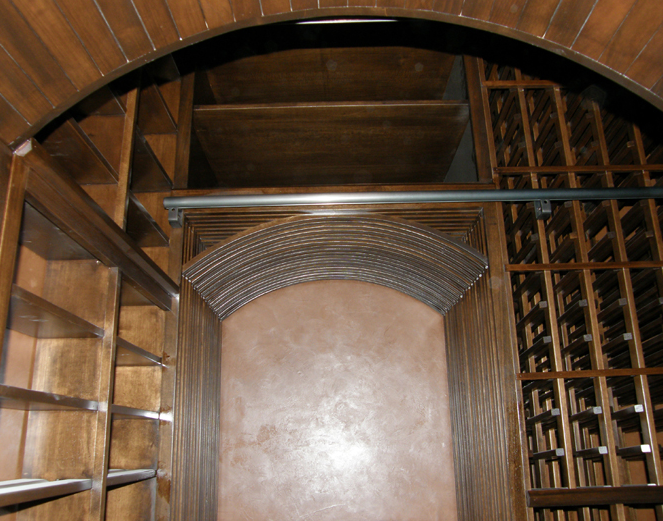 Completed Custom Wine Cellars Newport Beach Coast California