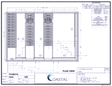 Wine Cellar Design for Newport Beach Coast CA Project