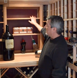 Adjustable Shelves - Residential Wine Cellar