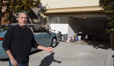 Wine Cellar Garage Conversion Project California