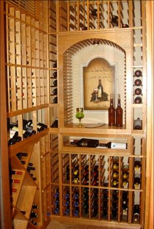 Laguna Hills, Orange County CA Custom Wine Cellar