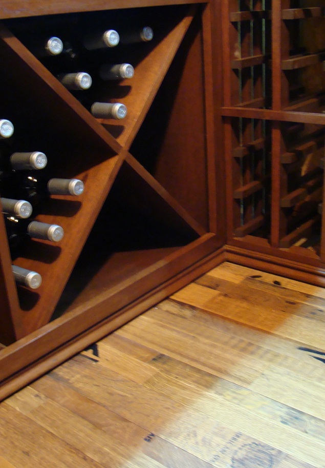 Oak Wine Barrel Flooring