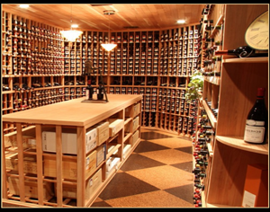 Mosaic Wine Cellar Flooring