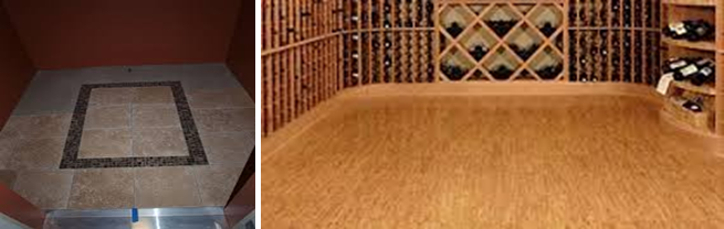 Tile Wine Cellar Flooring