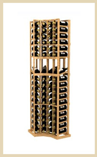 True Radius Curved Wine Rack