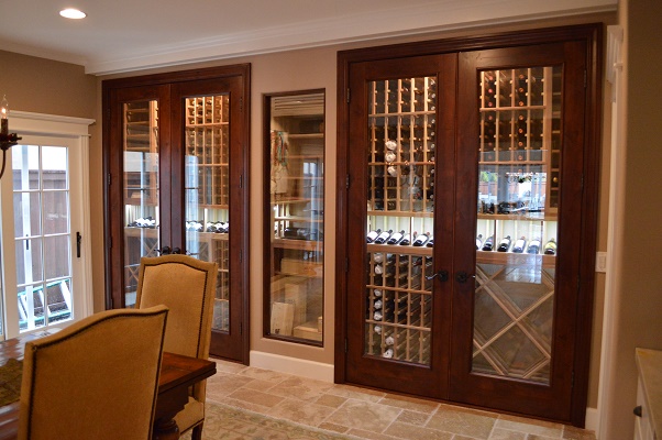 Barolo Glass Wine Cellar Doors